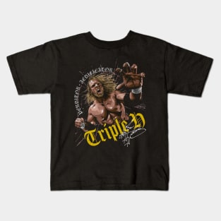 Triple H Crack Kids T-Shirt